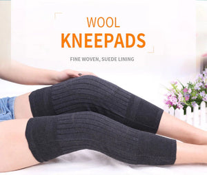 Unisex Winter Wool Elastic Knee Warmers |  Women / Men Outdoor Sports